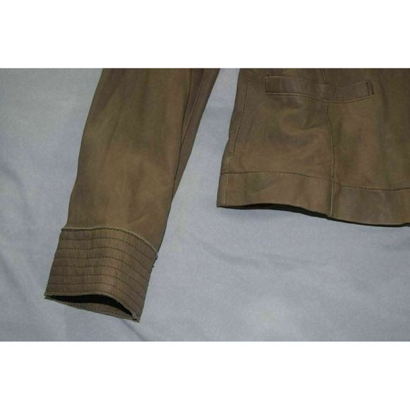 Anthro Burning Torch Leather Jacket sz M Blazer - Picture 12 of 12